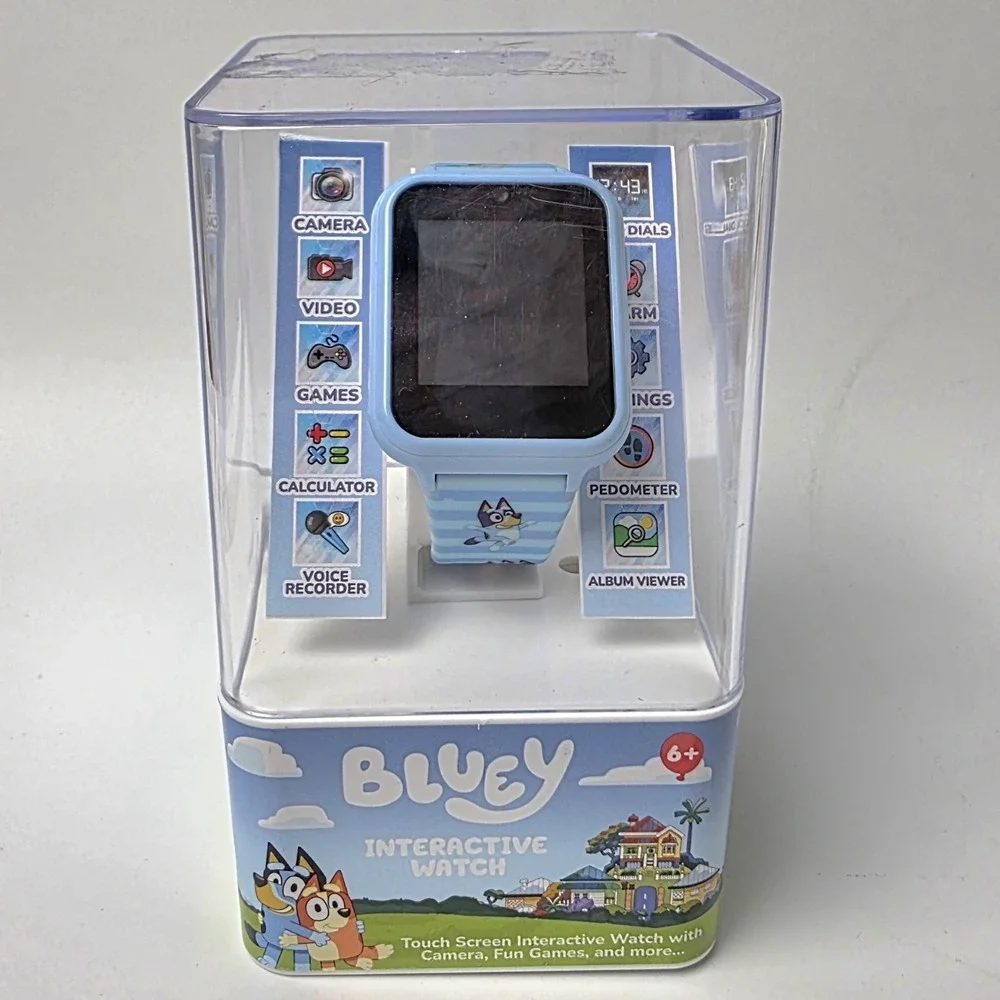 Bluey Interactive Watch Touch Screen, Camera, Fun Games 6+ Chargeable #0704 - Picture 2 of 6